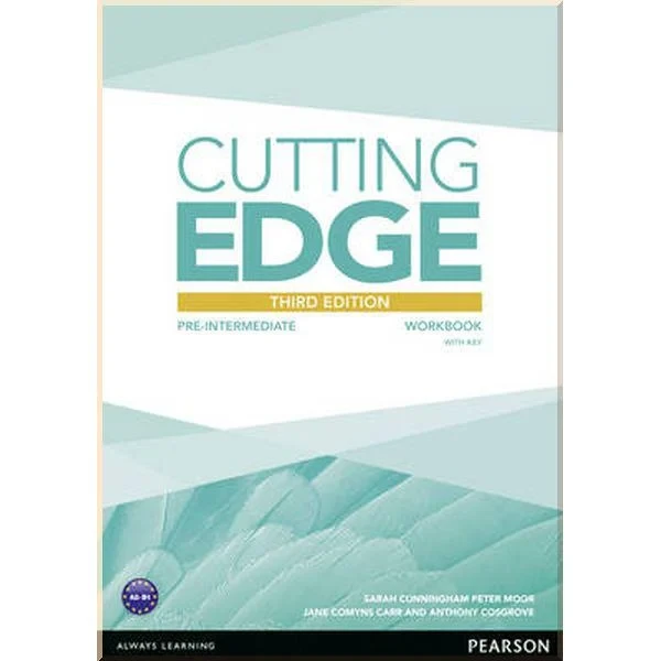 Робочий зошит Cutting Edge Third Edition Pre-Intermediate Workbook with key