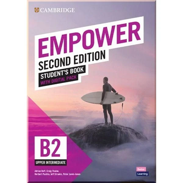 Підручник Cambridge Empower Second Edition B2 Upper-Intermediate Student's Book with Digital Pack