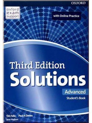 Підручник Solutions Third Edition Advanced Student's Book with Online Practice
