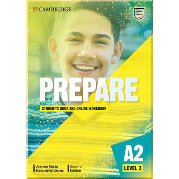 Підручник Cambridge English Prepare! Second Edition 3 Student's Book and Online Workbook