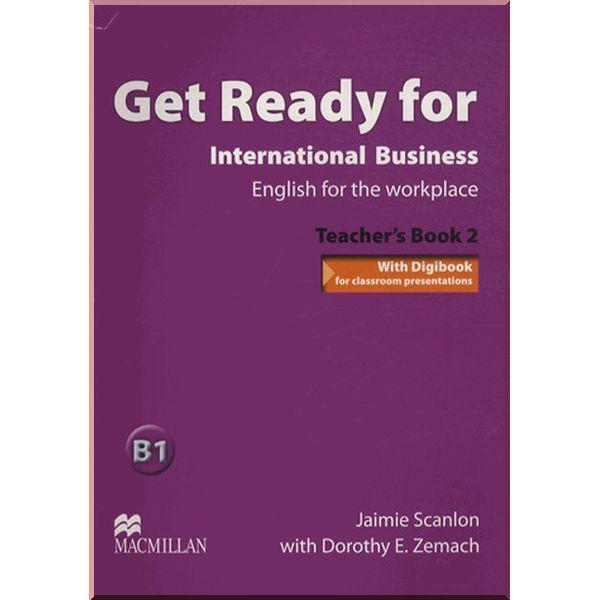 Книга для вчителя Get Ready for International Business 2 Teacher's Book