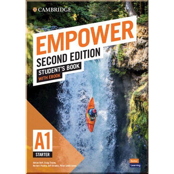 Підручник Cambridge Empower Second Edition A1 Starter Student's Book with eBook