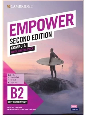 Підручник і робочий зошит Cambridge Empower Second Edition B2 Upper-Intermediate Combo A with Digital Pack