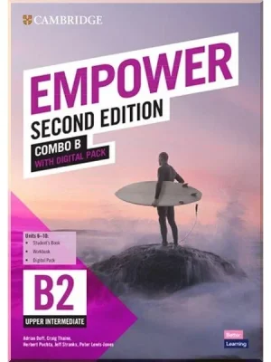 Підручник і робочий зошит Cambridge Empower Second Edition B2 Upper-Intermediate Combo B with Digital Pack