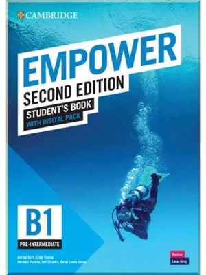 Підручник Cambridge Empower Second Edition B1 Pre-Intermediate Student's Book with Digital Pack