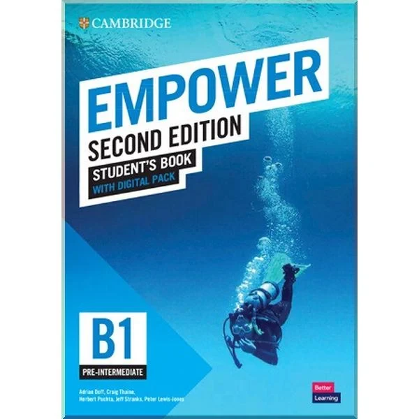 Підручник Cambridge Empower Second Edition B1 Pre-Intermediate Student's Book with Digital Pack