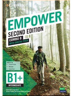 Підручник і робочий зошит Cambridge Empower Second Edition B1+ Intermediate Combo B with Digital Pack