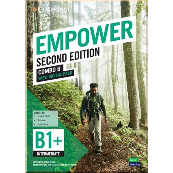 Підручник і робочий зошит Cambridge Empower Second Edition B1+ Intermediate Combo B with Digital Pack