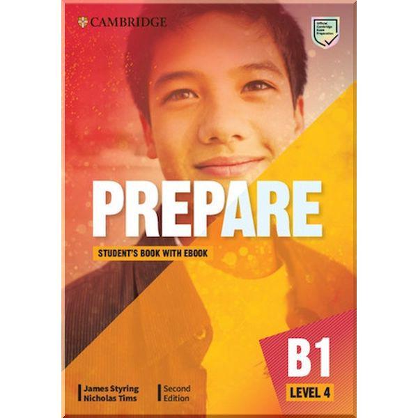 Підручник Cambridge English Prepare! Second Edition 4 Student's Book with eBook