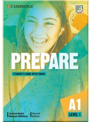 Підручник Cambridge English Prepare! Second Edition 1 Student's Book with eBook