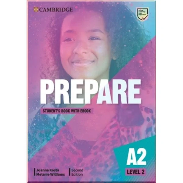 Підручник Cambridge English Prepare! Second Edition 2 Student's Book with eBook