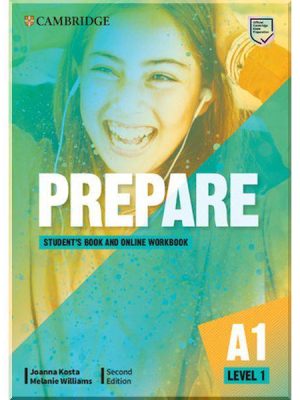 Підручник Cambridge English Prepare! Second Edition 1 Student's Book and Online Workbook