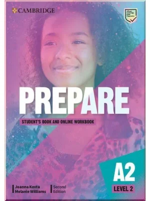 Підручник Cambridge English Prepare! Second Edition 2 Student's Book and Online Workbook