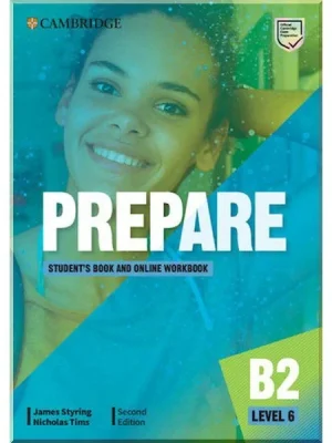 Підручник Cambridge English Prepare! Second Edition 6 Student's Book and Online Workbook