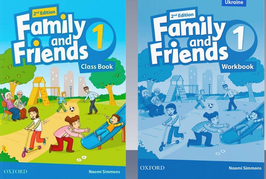 Family and friends 1 (2-edition) Комплект (Підручник + Зошит)