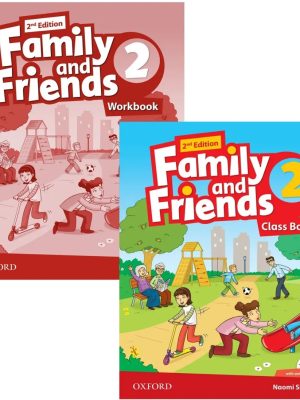 Family and friends 2 (2nd edition) комплект з двох примірників wb+cb