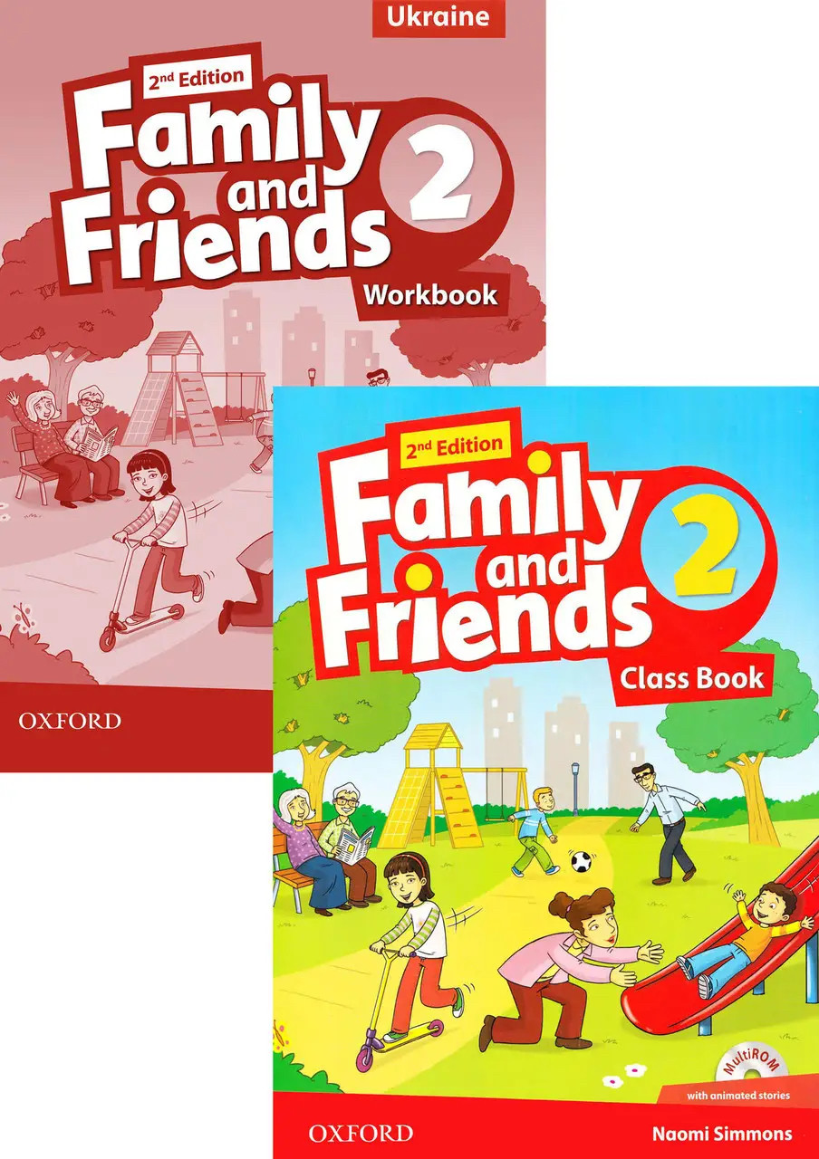 Комплект - Family and friends 2, Oxford University Press