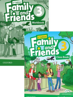 Family and friends 3 (2nd edition) комплект з двох примірників wb+cb