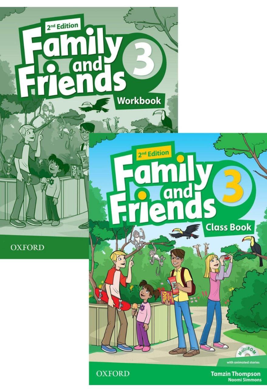 Family and Friends 3 Комплект (2nd edition) ( книга та зошит)