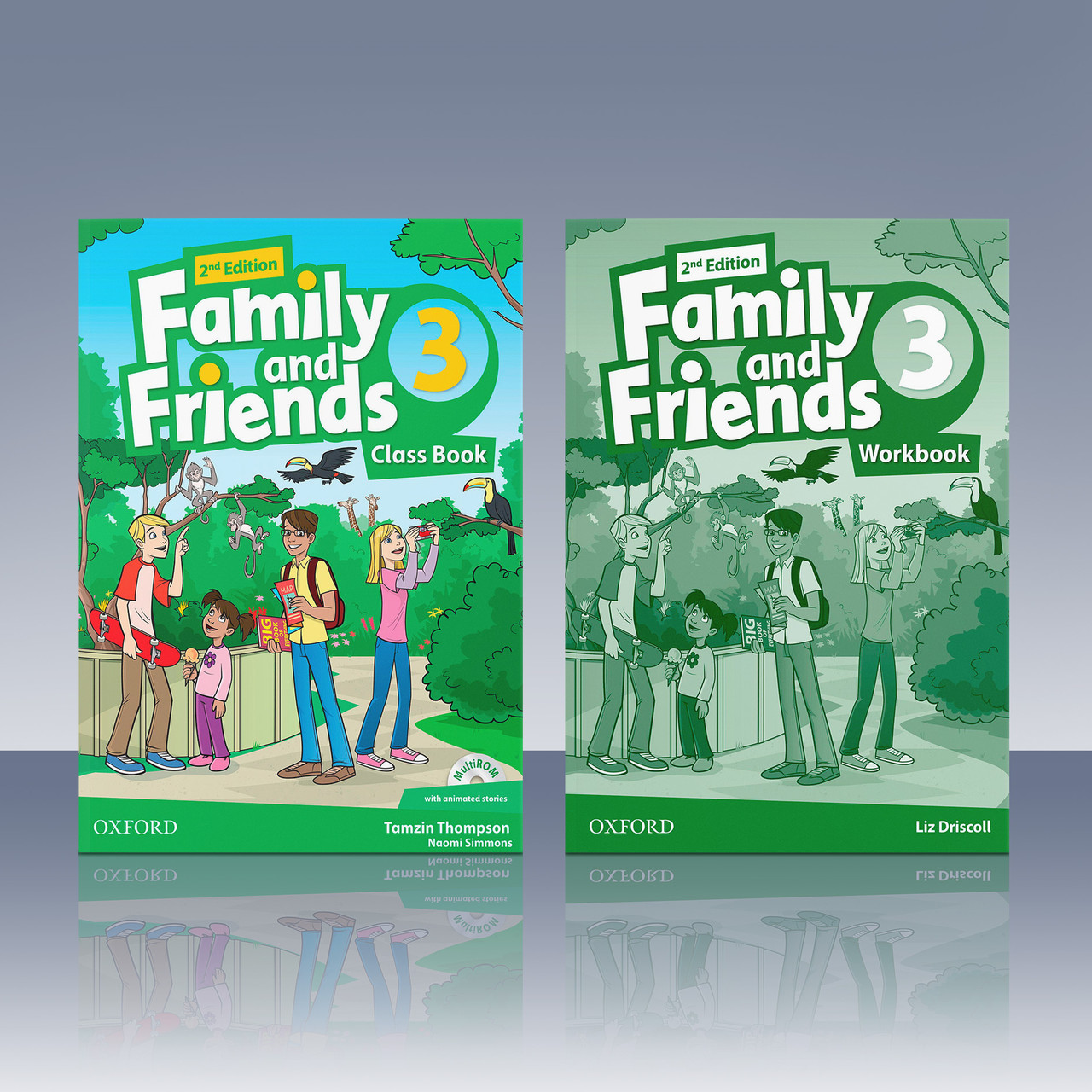 Family and Friends 3 Комплект Class Book + Workbook 2nd Edition