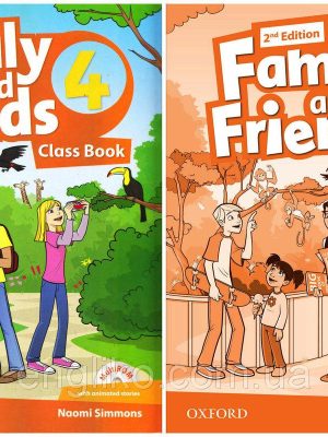 Family and friends 4 (2-edition) Комплект (Підручник + Зошит)