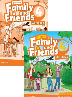 Family and friends 4 (2nd edition) комплект з двох примірників wb+cb