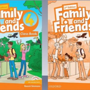 Family and friends 4 (2nd edition) Підручник + робочий зошит.