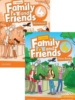 Family and Friends 4 Комплект (2nd edition) ( книга та зошит)