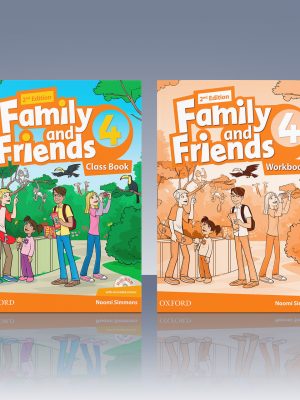 Family and Friends 4 Комплект Class Book + Workbook 2nd Edition