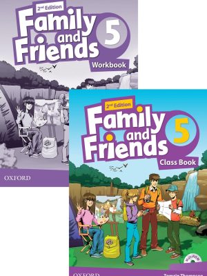 Family and friends 5 (2nd edition) комплект з двох примірників wb+cb