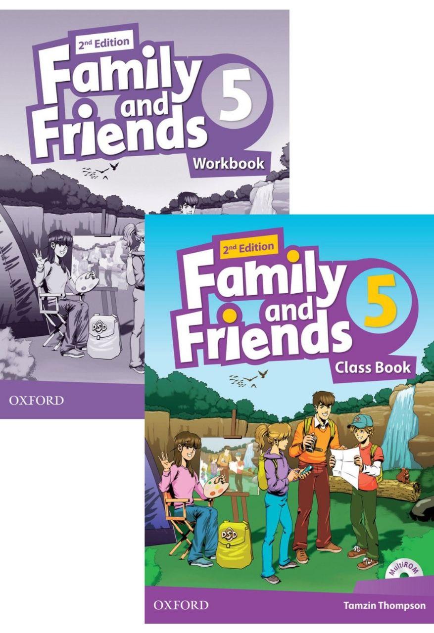 Family and Friends 5 Комплект (2nd edition) ( книга та зошит)
