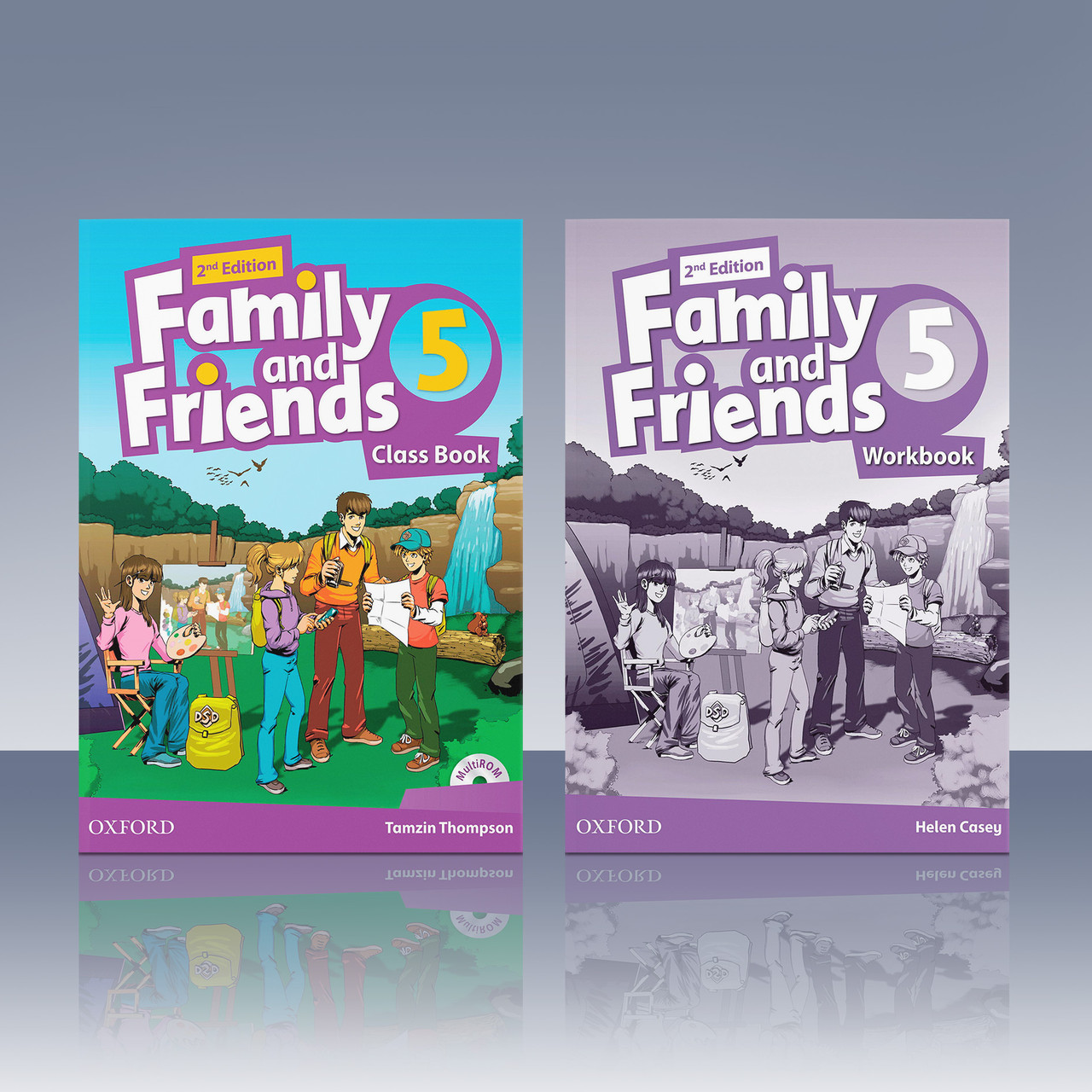Family and Friends 5 Комплект Class Book + Workbook 2nd Edition