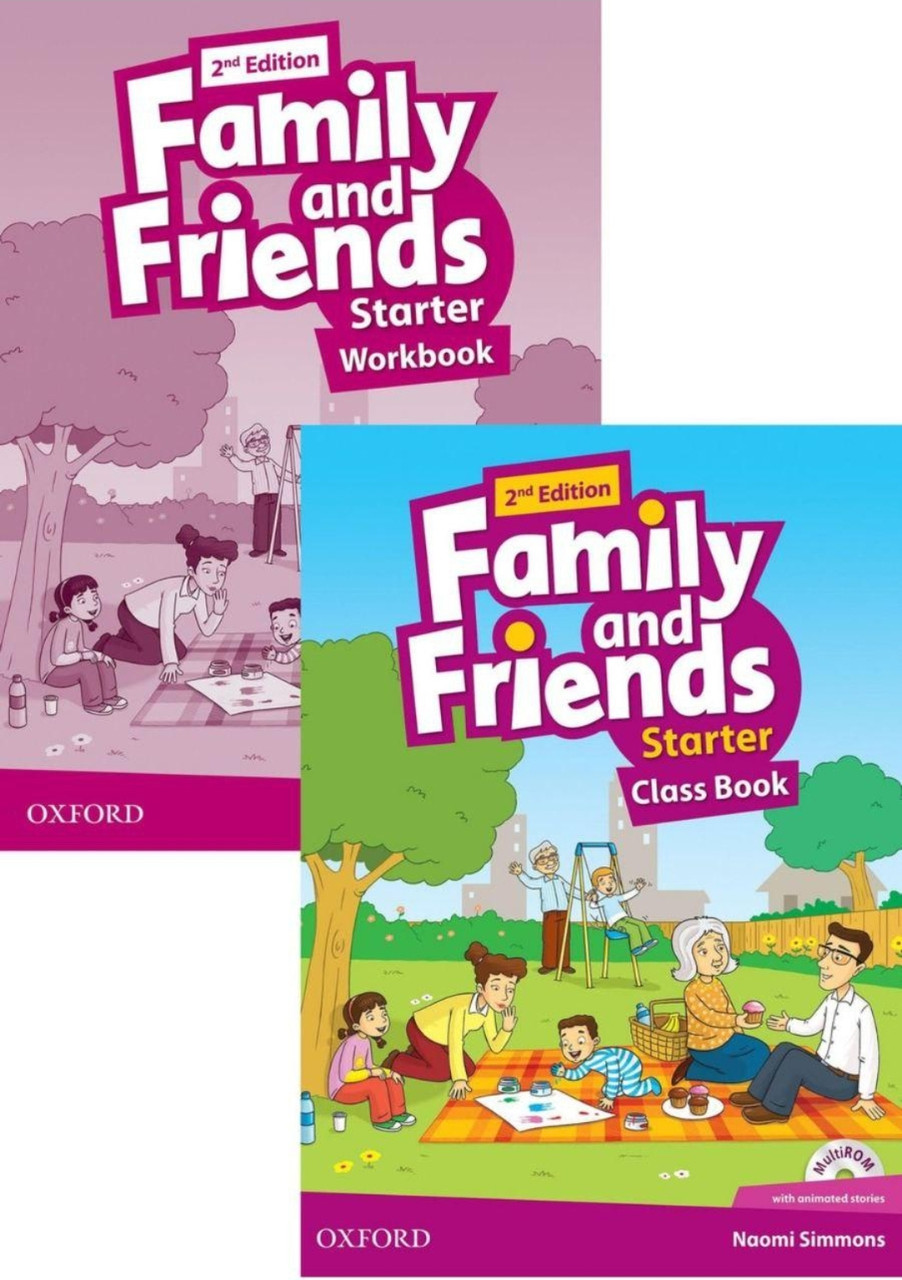 Family and friends Starter (2nd edition) комплект з двох примірників wb+cb