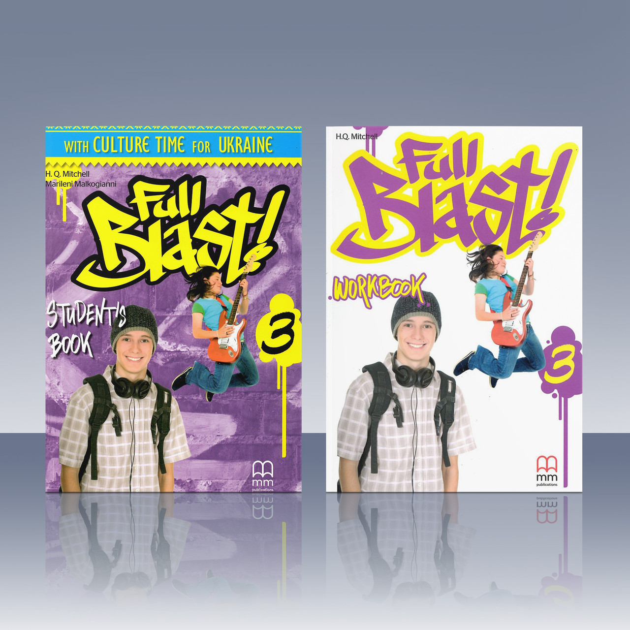 Full Blast! 3 Комплект Students Book + Workbook