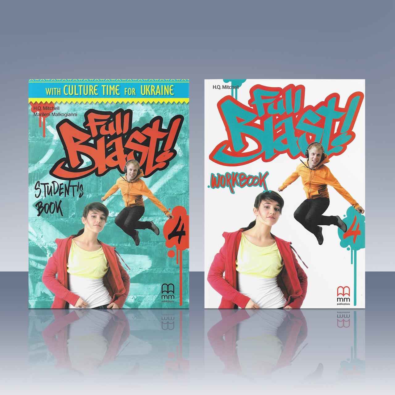 Full Blast! 4 Комплект Students Book + Workbook