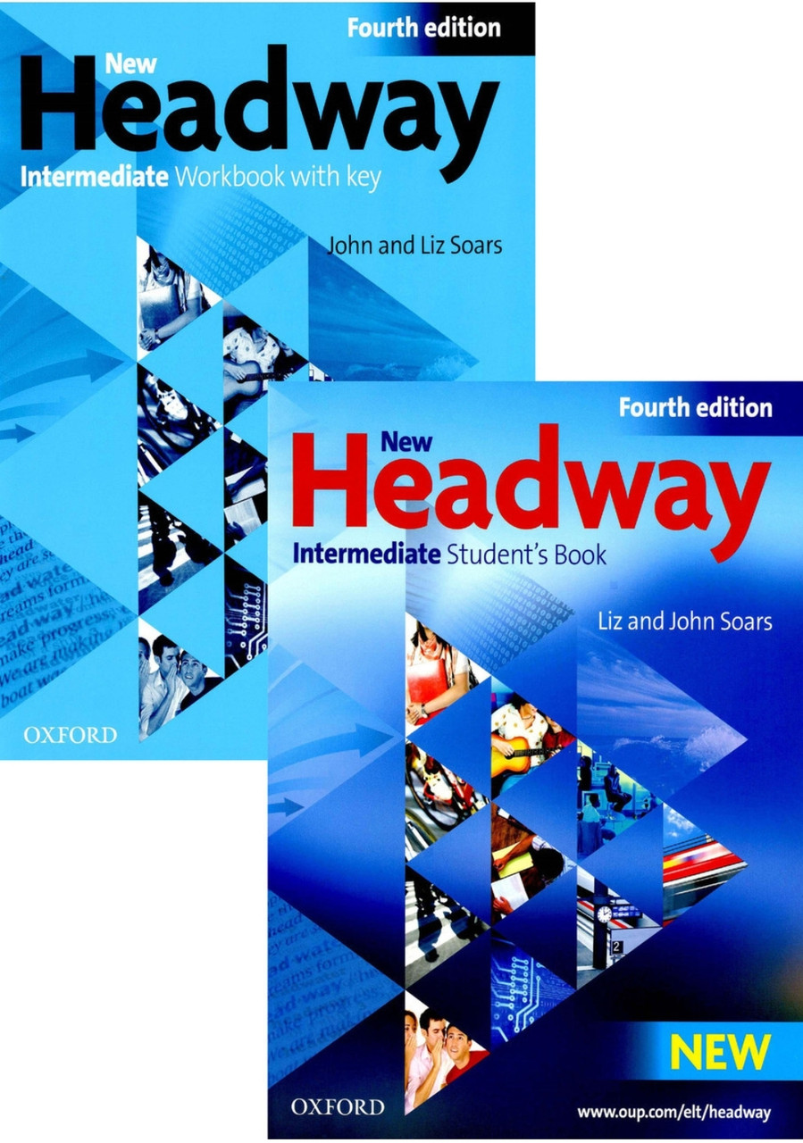 Headway Intermediate (4th edition) комплект Sb+Wb