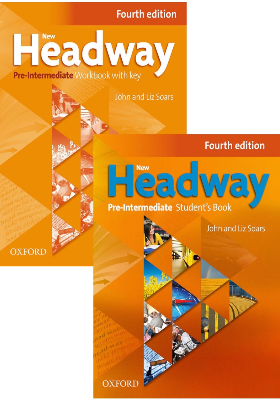 Headway Pre-Intermediate (4th edition) комплект Sb+Wb