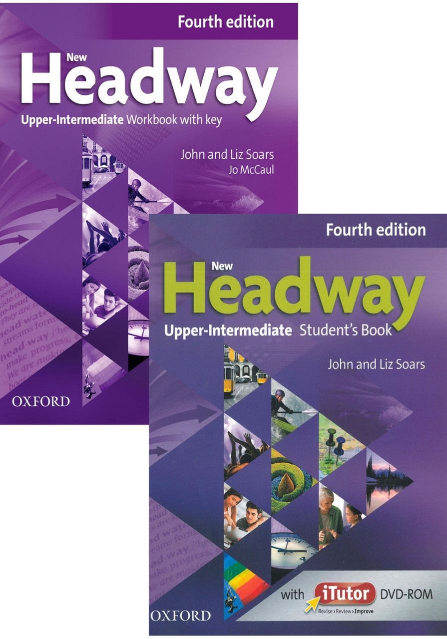 Headway Upper-Intermediate (4th edition) комплект Sb+Wb