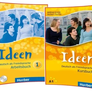 Ideen Kursbuch+Arbeitsbuch 1. Hueber Книги з німецької мови комплект