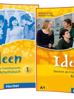 Ideen Kursbuch+Arbeitsbuch 1. Hueber Книги з німецької мови комплект