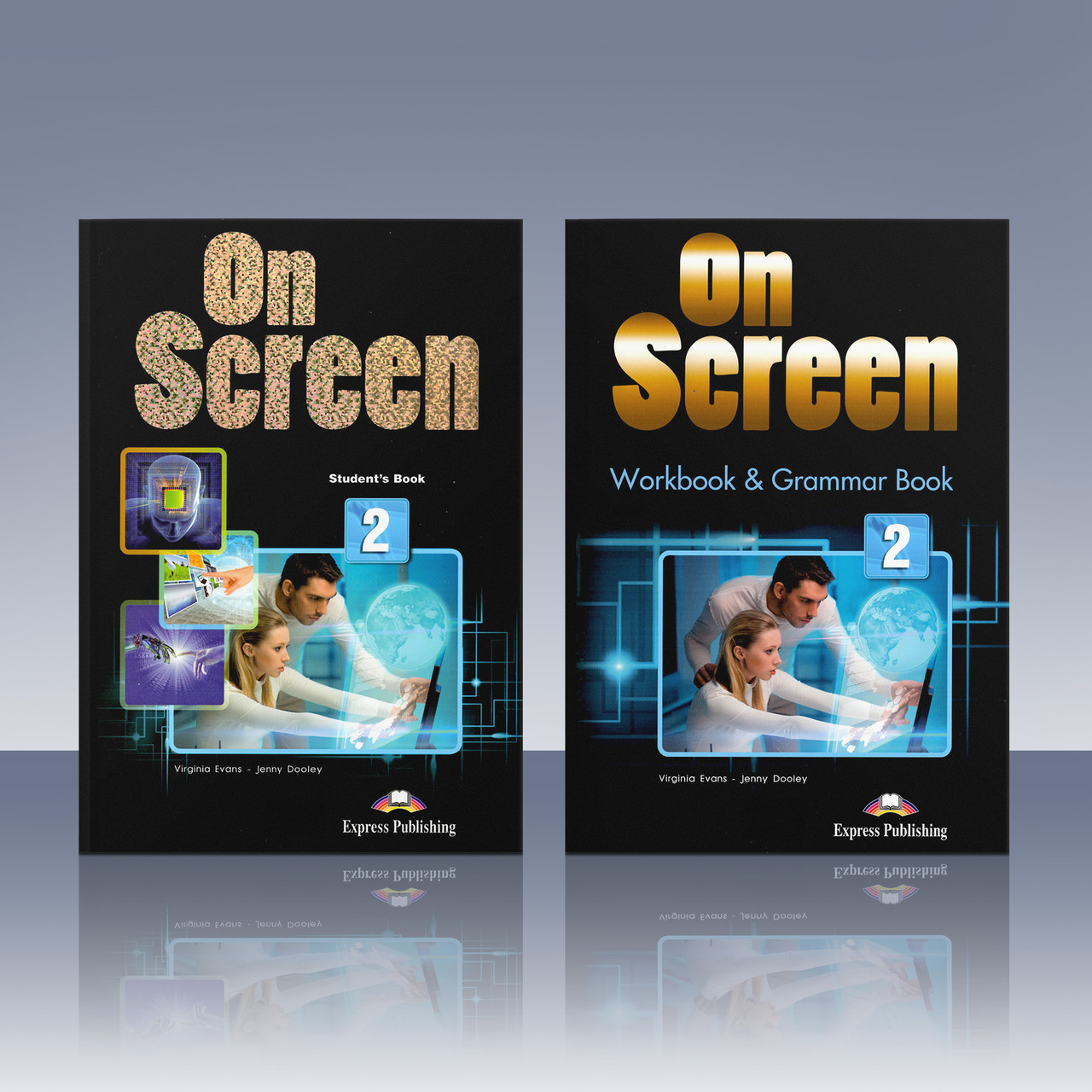 On Screen 2 Student's Book + Workbook & Grammar Book
