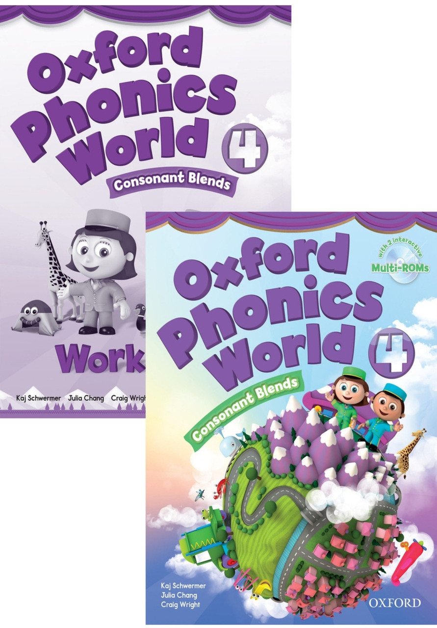 Oxford Phonics World 4 комплект з двох примірників