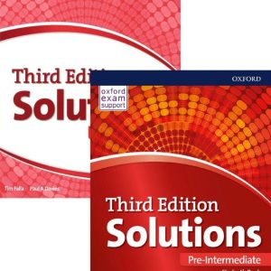 Solutions (3rd Edition) Pre-Intermediate Комплект ( Книга та зошит)
