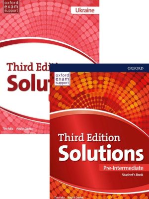 Solutions (3rd Edition) Pre-Intermediate Комплект ( Книга та зошит)
