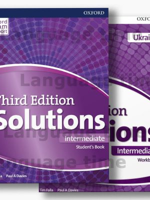 Solutions Intermediate (3rd edition) Student's Book + Workbook