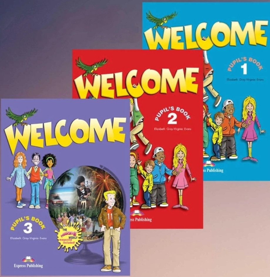 Welcome 1, 2, 3 комплект (Pb + Wb)