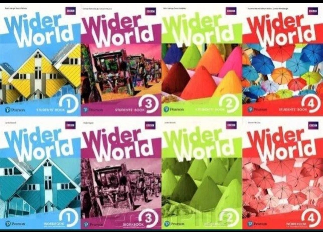 Wider World S, 1, 2, 3, 4, один комплект wb+pb на вибір