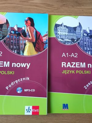 Книги Razem nowy A1-A2. Підручник і робочий зошит + CD - Курс для вивчення польської мови