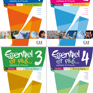 Навчальний курс рекомендований для учнів 5-8 класів Essentiel et plus (Cahier d'exercices + Livre de l'eleve)
