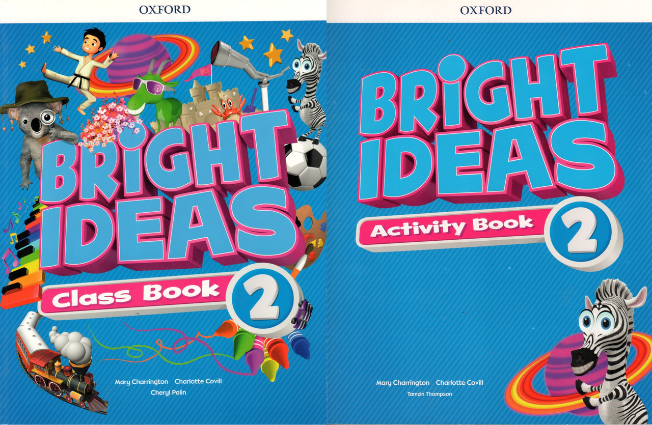 Підручник та Зошит Bright Ideas 2 Class Book + Activity Book ( підручник без коду!)